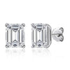Emerald Cut Moissanite Earring - Rokshok