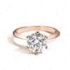 Trendy Solitaire Engagement Moissanite Rings - Rokshok
