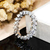 Marquise Cut Moissanite Eternity Band - Rokshok
