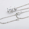 3CT Oval Moissanite Ring Pendant - Rokshok