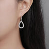 Full Moissanite Pendant Earrings - Rokshok