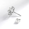 Sunflower Full Moissanite Diamond Stud - Rokshok
