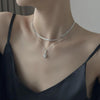 1 Carat Bubble Moissanite Diamond Necklace - Rokshok
