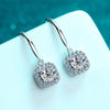1ct Moissanite Earring with Sterling Silver - Rokshok