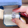 5CT Hundred Face Cut Moissanite Engagement Ring - Rokshok