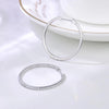 Moissanite Hoop Earrings - Rokshok