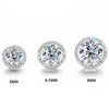 2 Carat Real Moissanite Stud Earrings - Rokshok