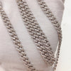 Moissanite Cuban link Necklace chain (All sizes) - Rokshok