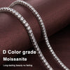MOISSANITE TENNIS CHAIN(ALL SIZES) - Rokshok