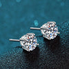 2.0ct Moissanite Stud Earrings - Rokshok