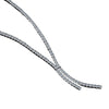 Long Tassel Moissanite Tennis Necklace - Rokshok