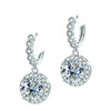 3 Carat Moissanite Hoop Earrings - Rokshok