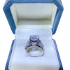 5CT Hundred Face Cut Moissanite Engagement Ring - Rokshok