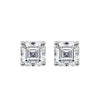 1 carat Square Shape Moissanite Stud Earrings - Rokshok