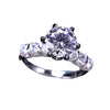 3 CT 6-Claw Moissanite Diamond Engagement Ring - Rokshok