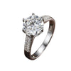 3ct Sparkling Moissanite Rings - Rokshok
