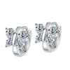 Butterfly Shape 1.6CT Moissanite Diamond Hoop Earring - Rokshok