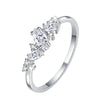 0.58 Ct Marquise Cut Moissanite Ring - Rokshok
