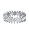 2x4mm Marquise Cut Full Moissanite Diamond Ring - Rokshok