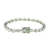 Pear Cut full Moissanite Tennis Bracelet - Rokshok