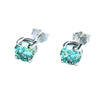 4-claw Real Moissanite Stud Earrings - Rokshok