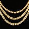 Moissanite Diamond Tennis Necklace - Rokshok