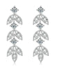 Long Tassel Moissanite Diamond Drop Earrings - Rokshok
