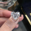 Heart Cut Moissanite Diamond Solitaire - Rokshok