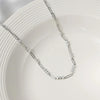 Round Full Moissanite Diamond Necklace - Rokshok