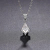 2 Carat Rhombus Moissanite Diamond Pendant Necklace - Rokshok