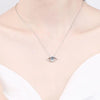 Evil Eyes Moissanite Diamond Pendant Necklaces - Rokshok