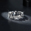 Heart-shape Moissanite Diamond Ring - Rokshok