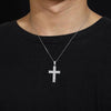 Moissanite Cross Pendant Necklace - Rokshok