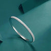 KUTPF 2.25CT Real Moissanite Bangle S925 Sterling Silver 1.5mm Lab Diamond Bracelets Pass Test Fine Jewelry For Women Gift - Rokshok