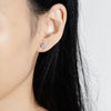 Star Moissanite Diamond Stud Earrings - Rokshok