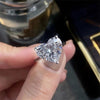 Heart Cut Moissanite Diamond Solitaire - Rokshok