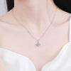 Princess Cut Square Moissanite Diamond Pendant - Rokshok