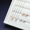 Butterfly Moissanite Jewelry Sets - Necklace & Earrings - Rokshok