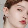 1CT Cushion Cut Moissanite Stud Earrings - Rokshok
