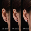 2 Carat Classic Moissanite Stud Earrings - Rokshok