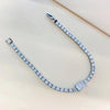 S925 Sterling Silver Moissanite Tennis Bracelet 6*8mm D Color Rectangular Shaped Radiant Cut Diamond Bracelets for Women Jewelry - Rokshok