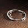 KNOBSPIN D VVS1 All Moissanite Rings for Women GRA Certified Lab Diamond Engagement Wedding 925 Sterling Silver Ring - Rokshok