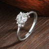 Luxury Engagement Moissanite Ring