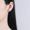 1ct Color Moissanite Earring - Rokshok