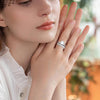 2 Carat 8mm Moissanite Diamond Bridal Ring - Rokshok