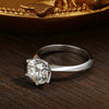 Stylish Moissanite Diamonds Ring