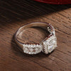 1ct D Color Moissanite Luxury Ring - Rokshok