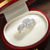 1ct D Color Moissanite Luxury Ring - Rokshok