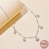 1 Carat Moissanite Necklace with Beads - Rokshok