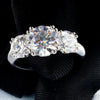 5ct Moissanite Diamond Ring - Rokshok